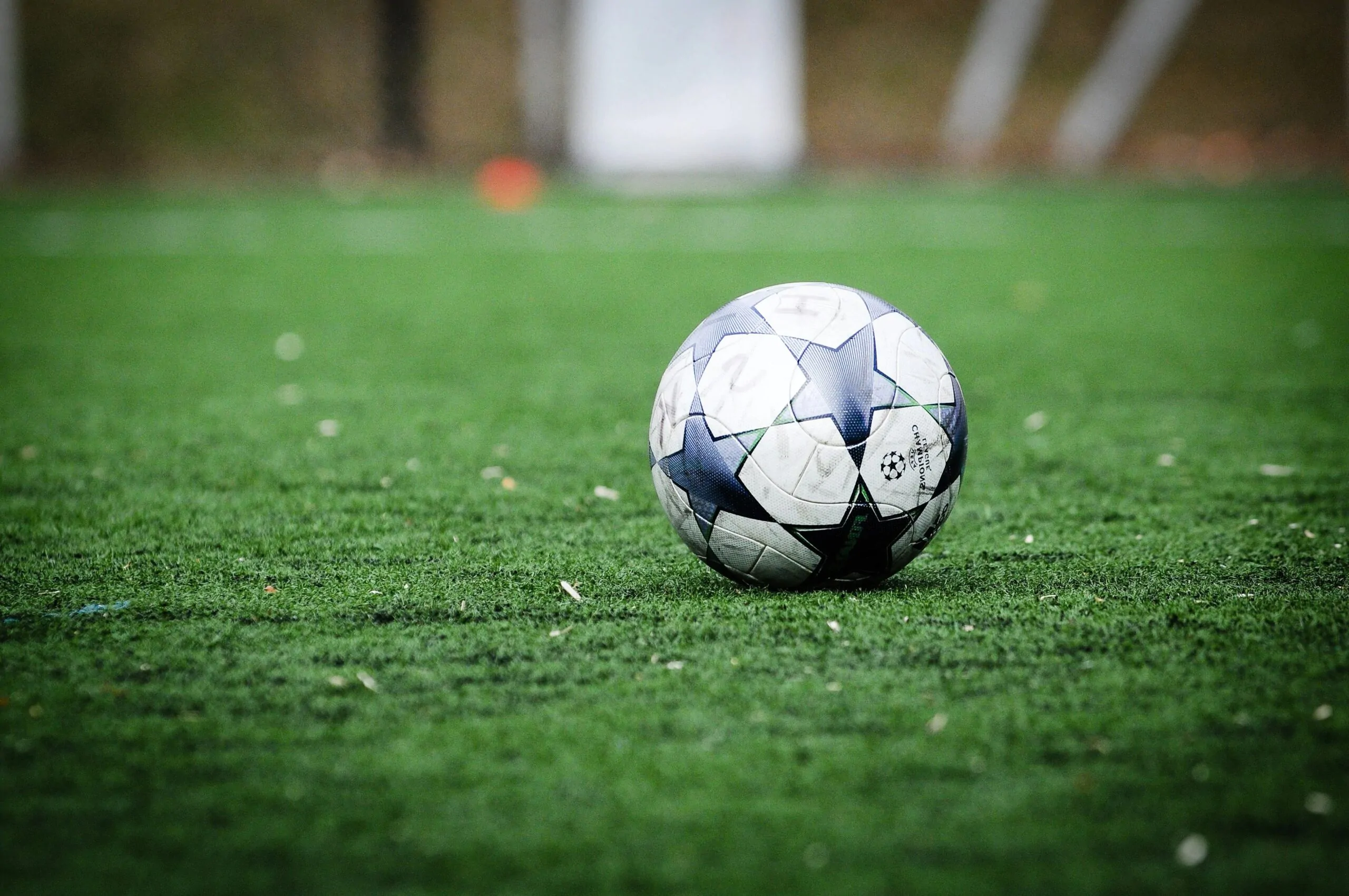 football field and ball
